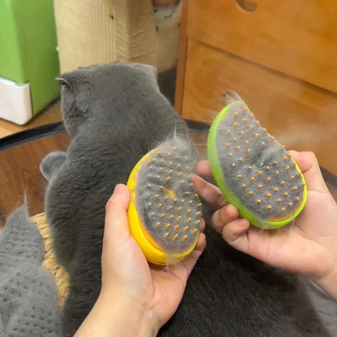 3-in-1 Electric Pet Grooming Tool with Steam Brush, Sprayer, and Massage Comb for Cats and Dogs